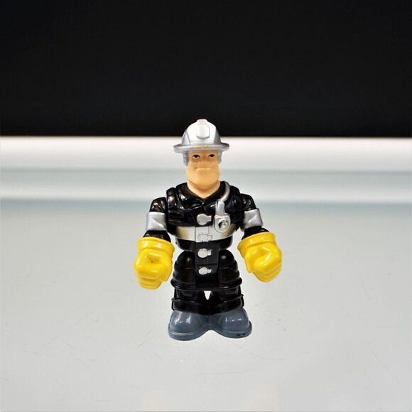 Rescue Heroes Mattel Fisher Price Toy 2005 Fireman Figure - Picture 1 of 7